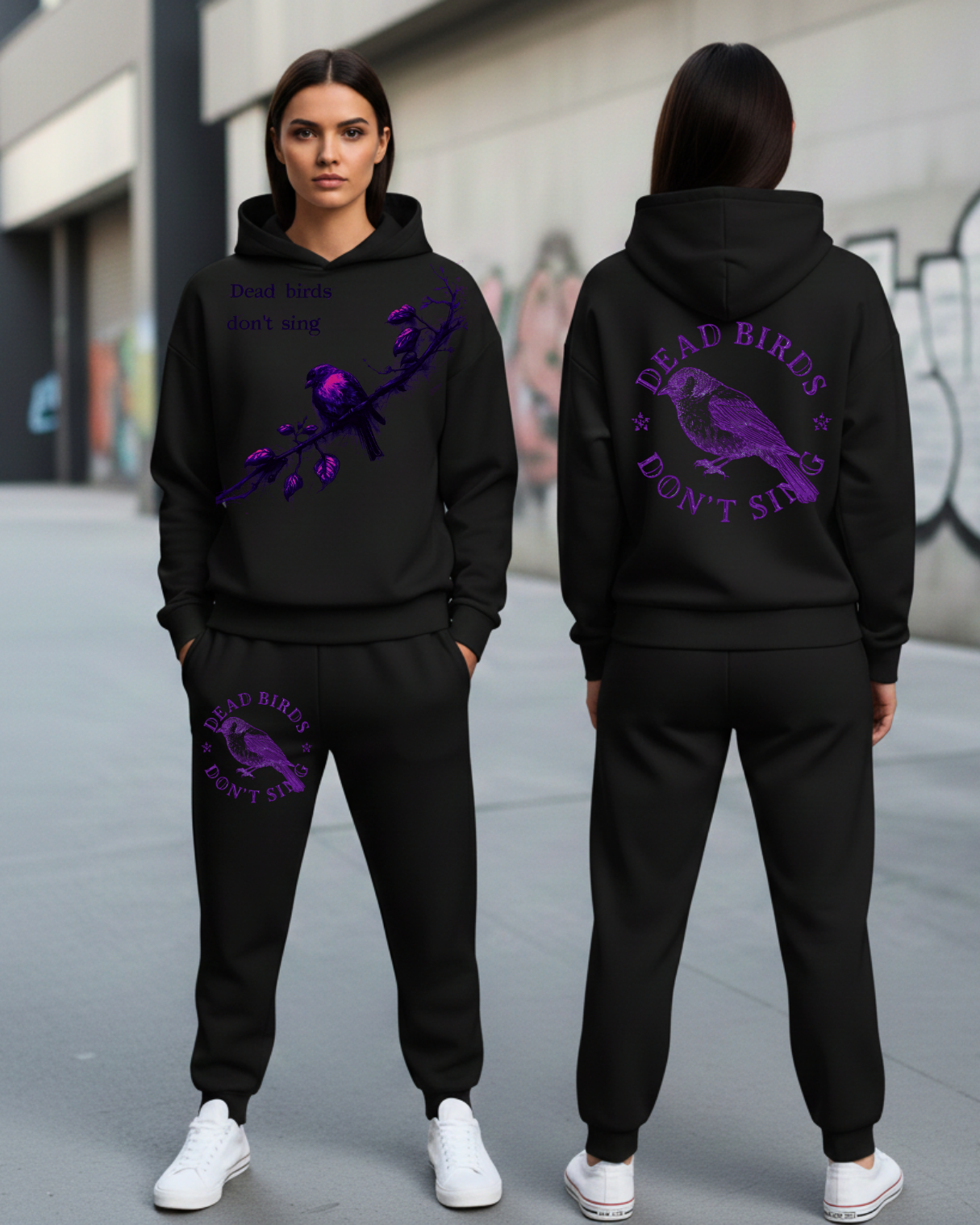 Deadbirds | Sweat à capuche | Branche