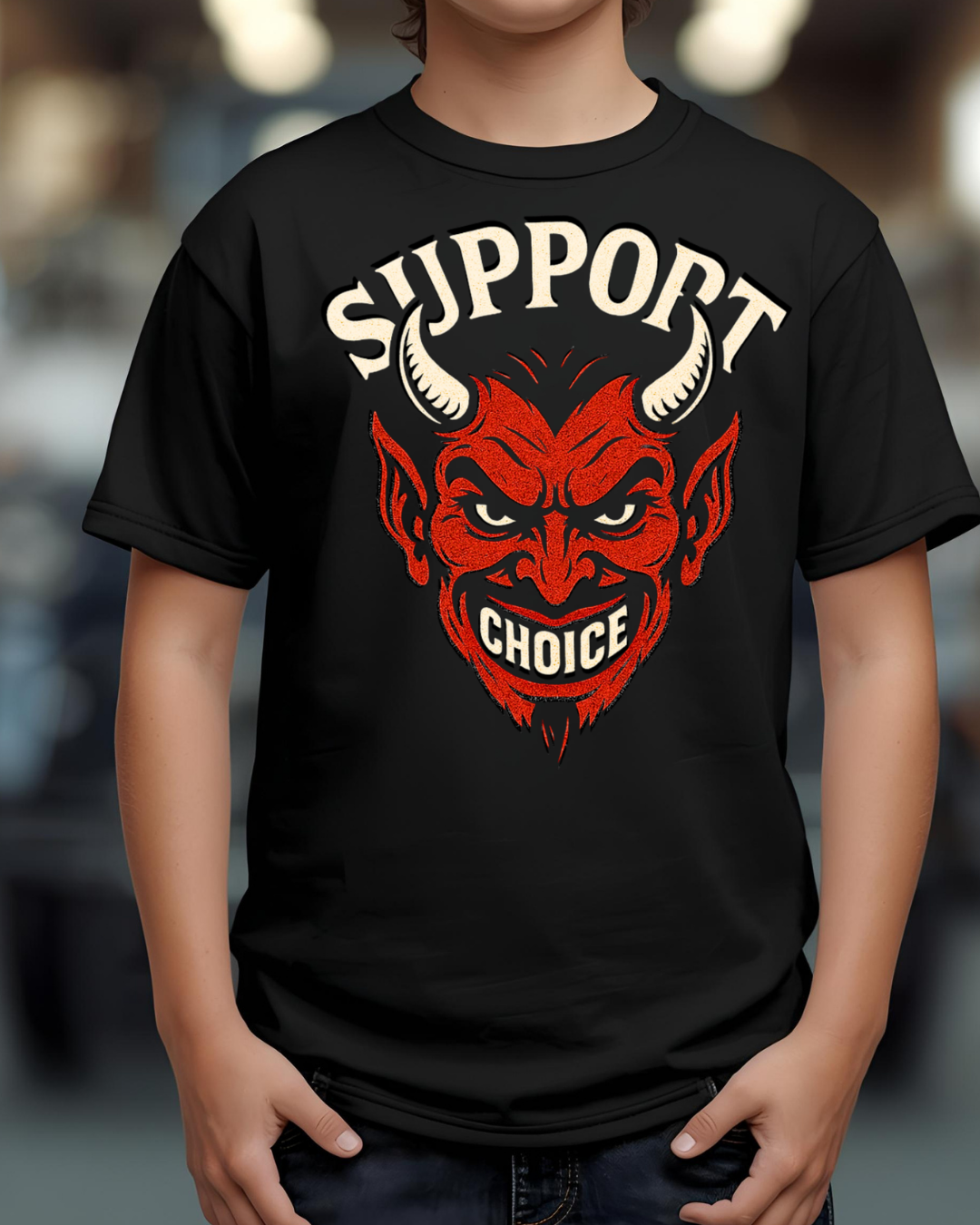 Jeunes- T-shirt- Bouche de choix