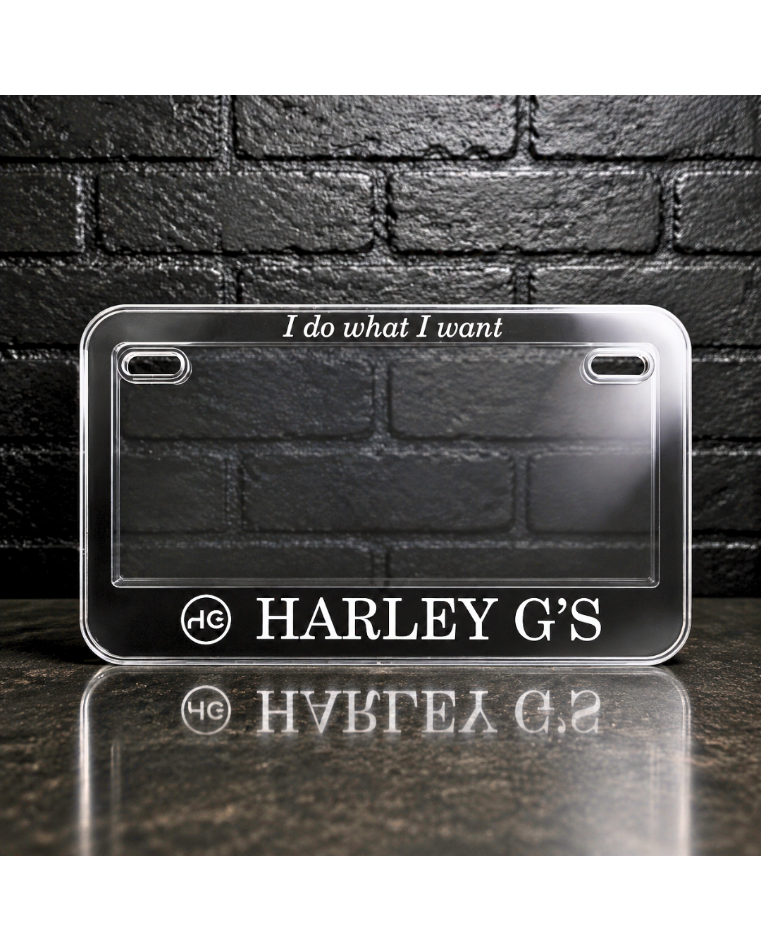 Licence Plate Frame | Harley G's | Motorcycle