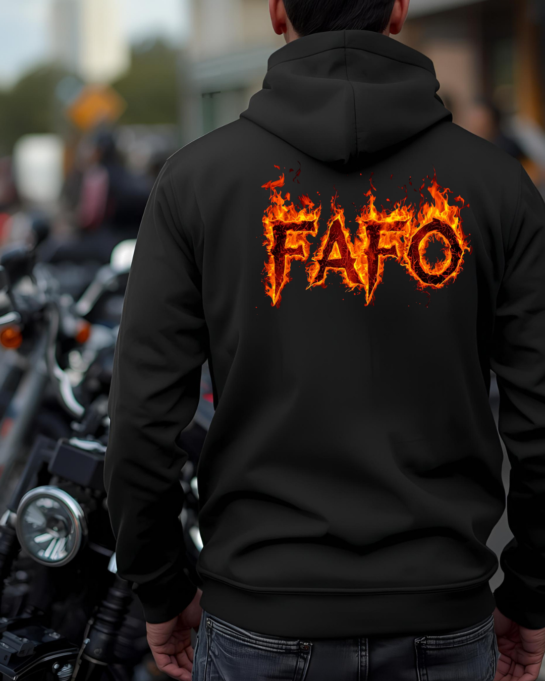 sweat à capuche-fafo