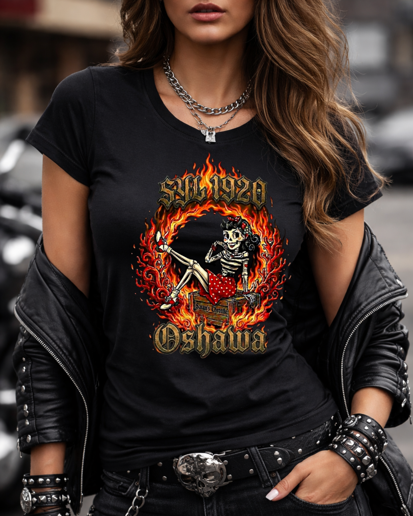 Throttle Dead Betty Tee