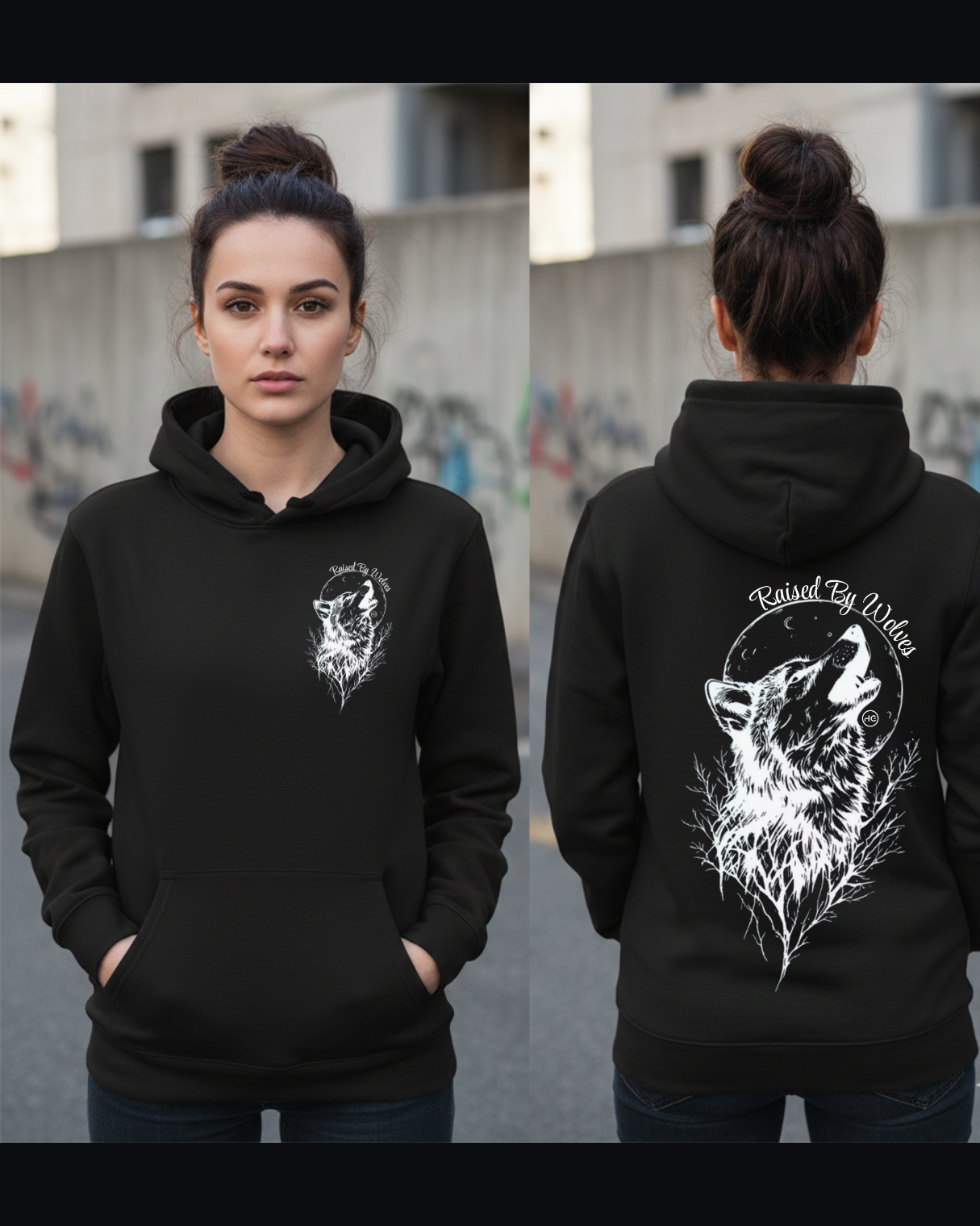 Raised By Wolves | Sweat à capuche
