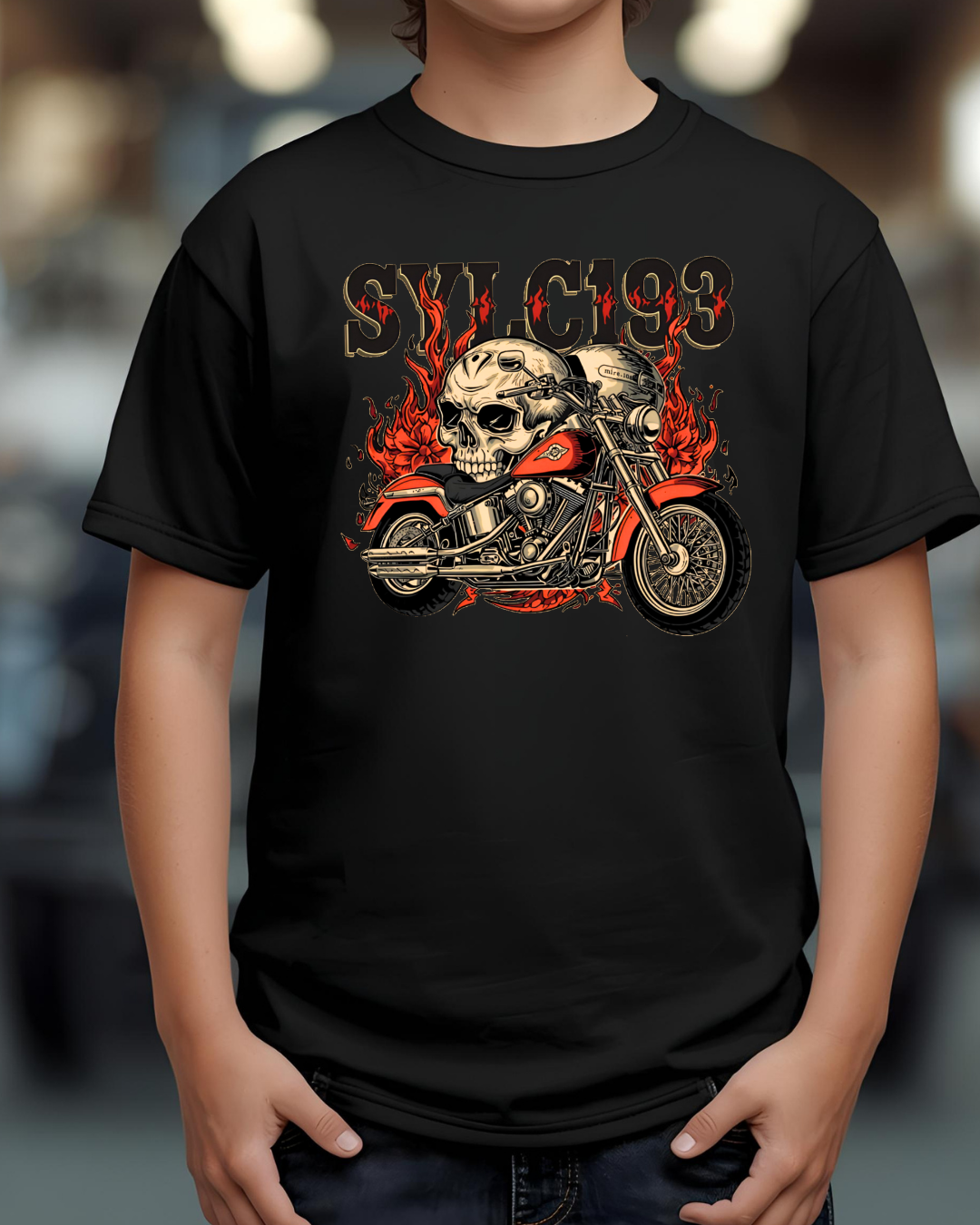 tee-shirt junior - vélo
