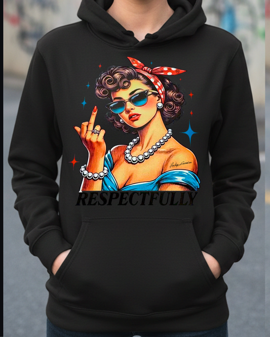 Respectueusement | Sweat à capuche
