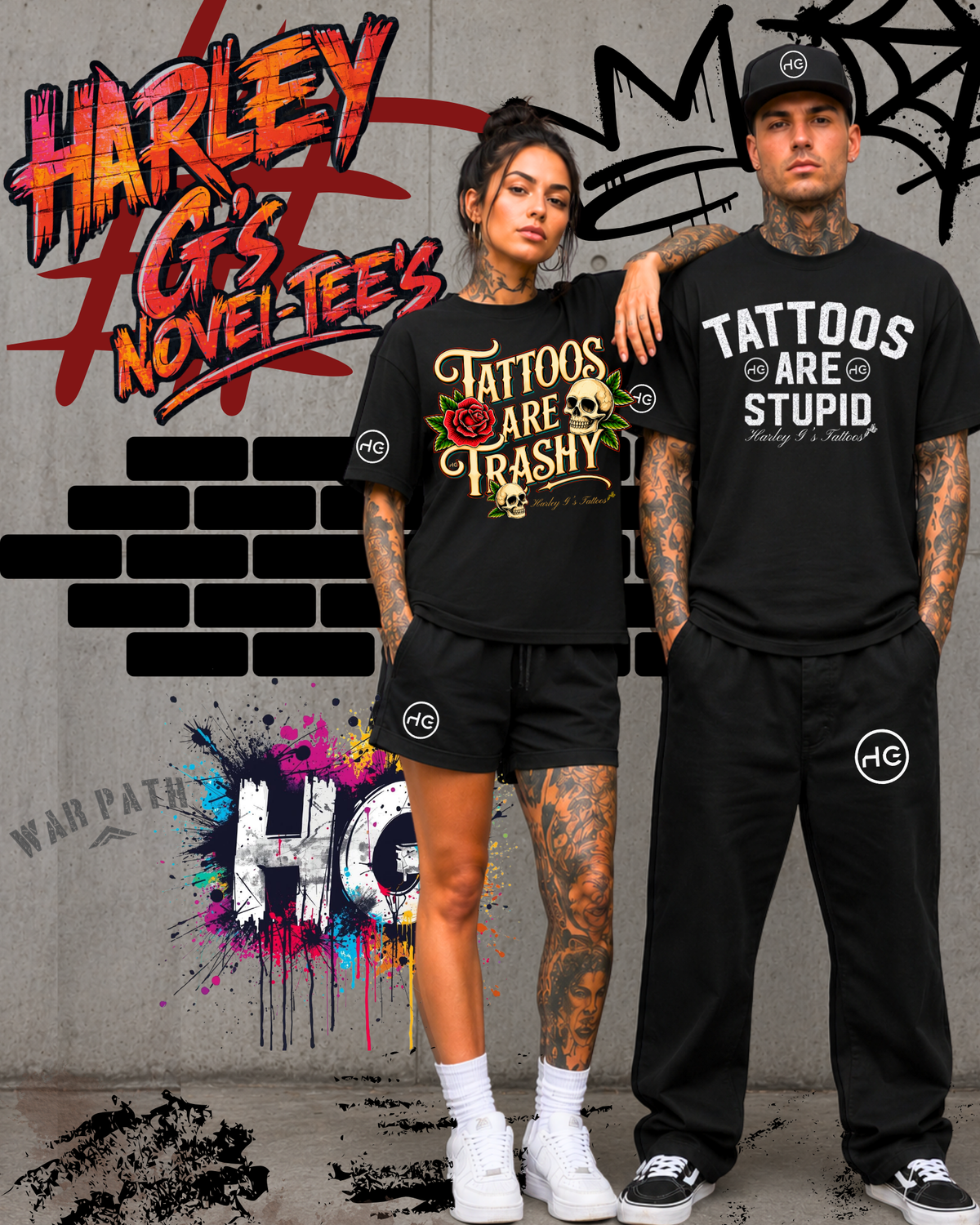 Harley G's Tattoos | Novel Tees