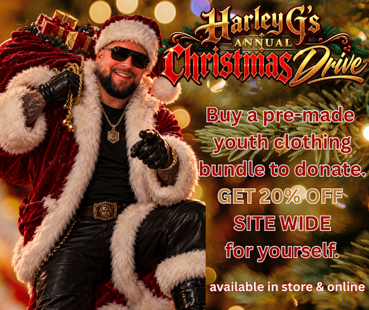 Harley G’s Christmas Drive | Youth Clothing Bundle Donation