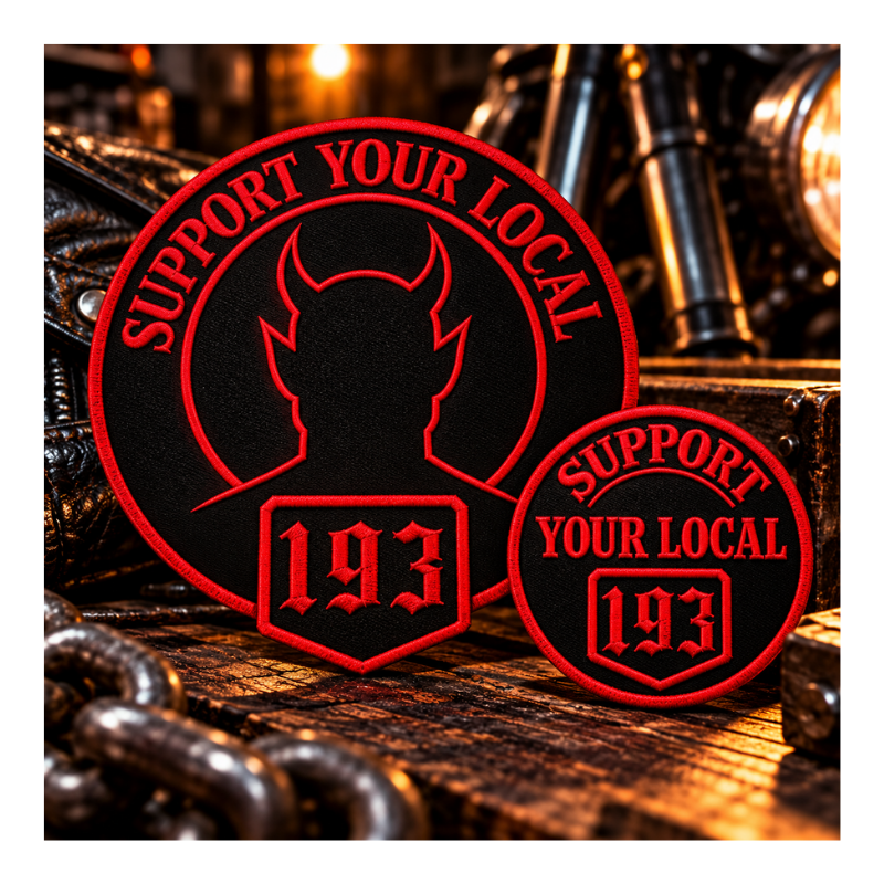 Support Patches | Set | Die-Cut