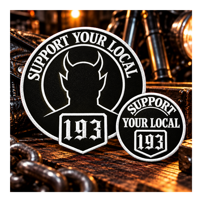 Support Patches | Set | Die-Cut