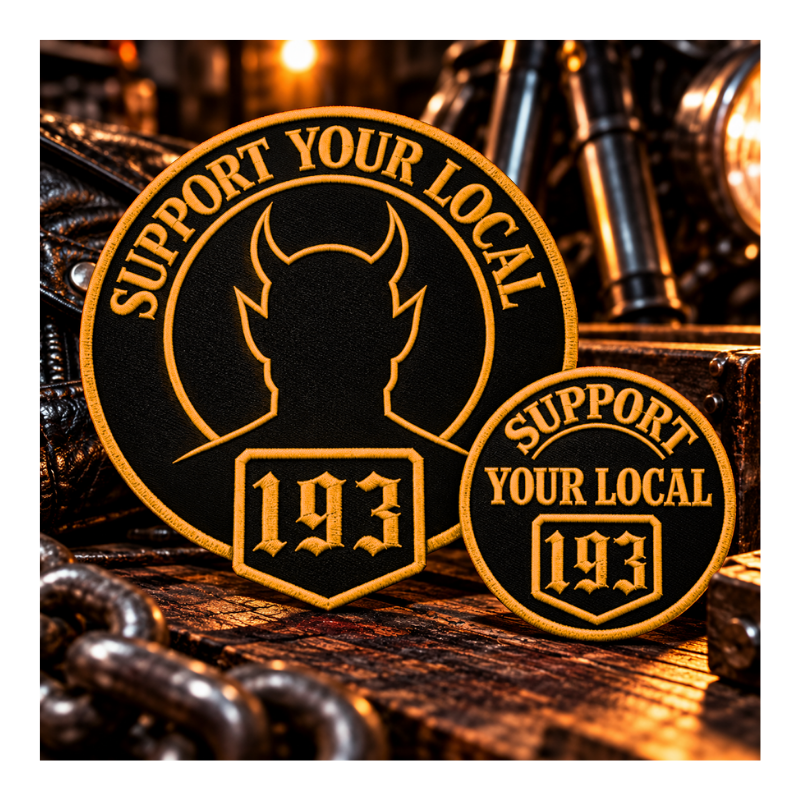 Support Patches | Set | Die-Cut