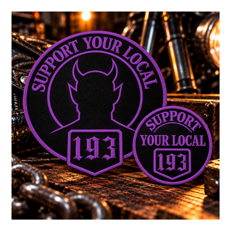 Support Patches | Set | Die-Cut