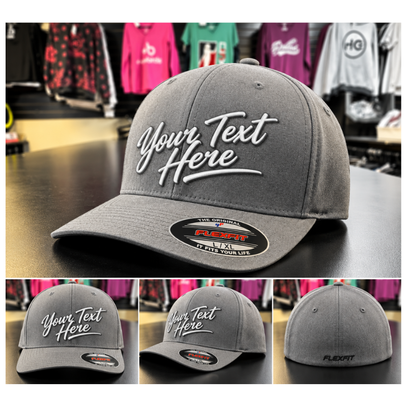 Custom Hat | Embroidered | Text Only